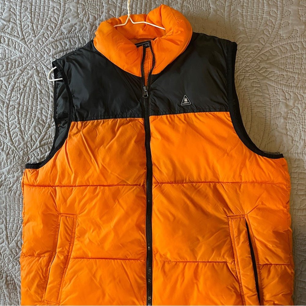 GH Bass & Co. Orange Outdoor Vest.